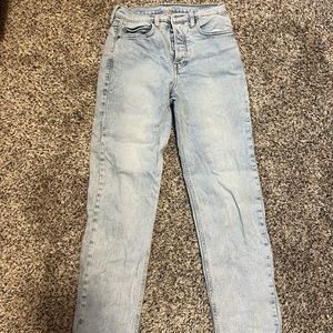 Straight leg old navy jeans.